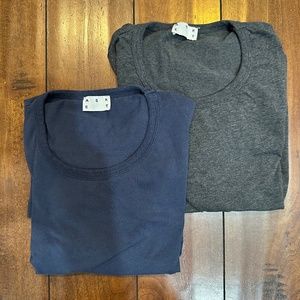 Lot of 2 - Asket The T-Shirt - Made in Portugal Large/Regular